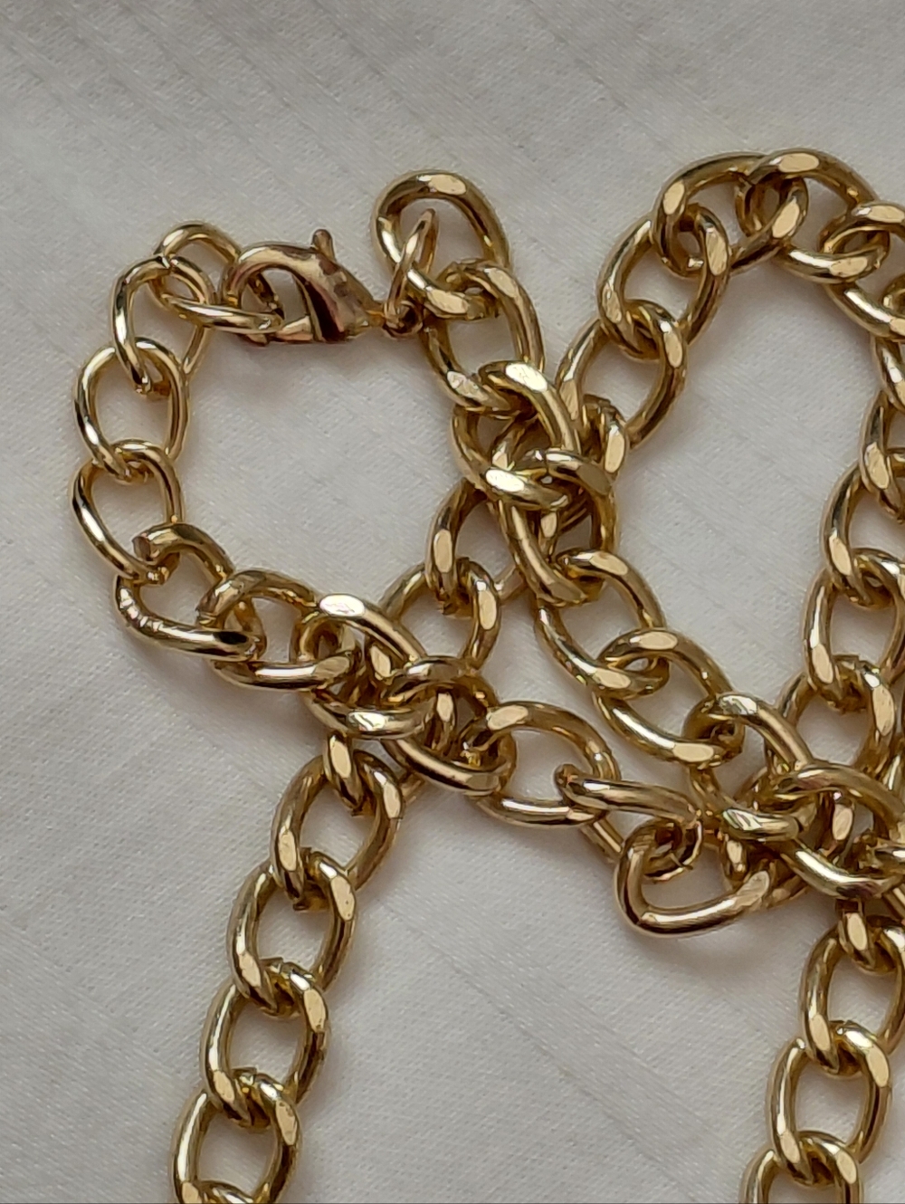Coach Gold Logo Necklace - Picture 4 of 5